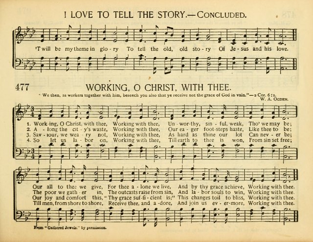 Christ in Song: for all religious services nearly one thousand best gospel hymns, new and old with responsive scripture readings (Rev. and Enl.) page 269
