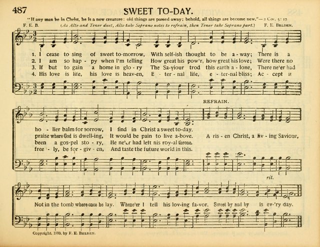 Christ in Song: for all religious services nearly one thousand best gospel hymns, new and old with responsive scripture readings (Rev. and Enl.) page 279