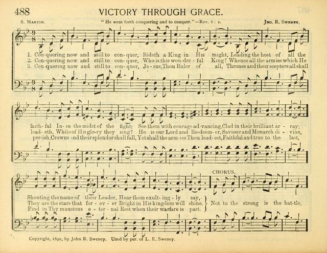 Christ in Song: for all religious services nearly one thousand best gospel hymns, new and old with responsive scripture readings (Rev. and Enl.) page 280