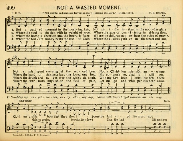 Christ in Song: for all religious services nearly one thousand best gospel hymns, new and old with responsive scripture readings (Rev. and Enl.) page 291