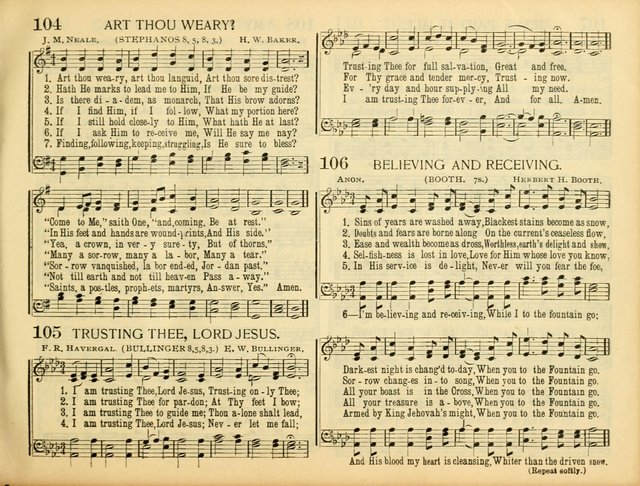 Christ in Song: for all religious services nearly one thousand best gospel hymns, new and old with responsive scripture readings (Rev. and Enl.) page 87