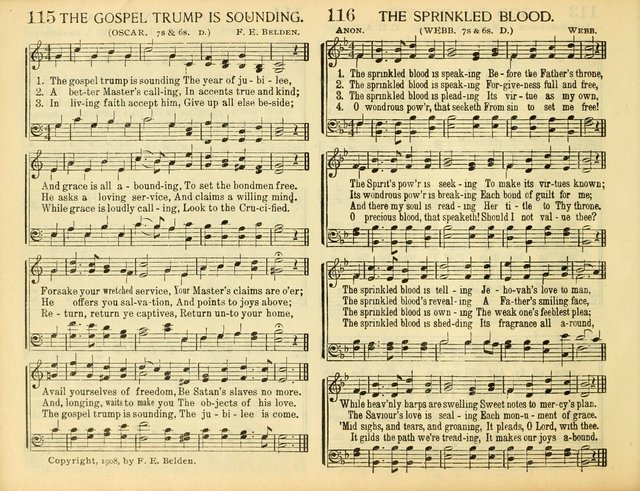 Christ in Song: for all religious services nearly one thousand best gospel hymns, new and old with responsive scripture readings (Rev. and Enl.) page 92