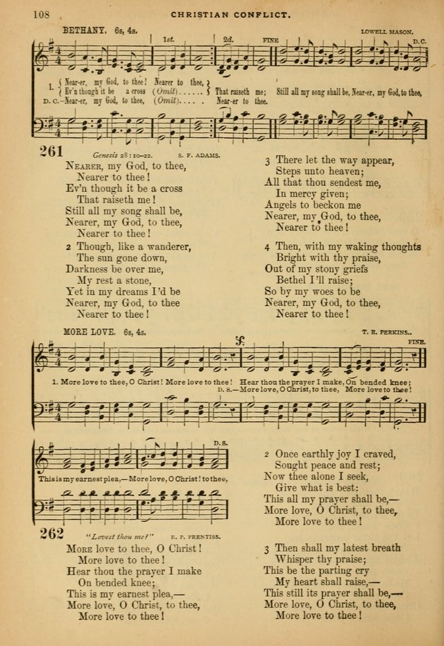 The Calvary Selection of Spiritual Songs: with music for use in social meetings. page 108