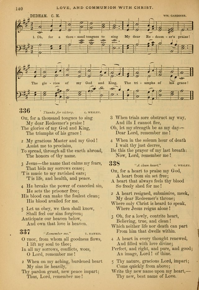 The Calvary Selection of Spiritual Songs: with music for use in social meetings. page 140
