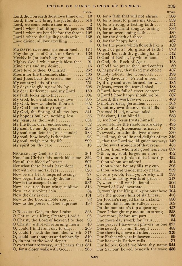 The Calvary Selection of Spiritual Songs: with music for use in social meetings. page 235