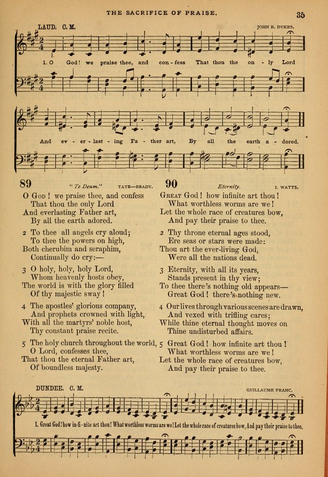 The Calvary Selection of Spiritual Songs: with music for use in social meetings. page 35