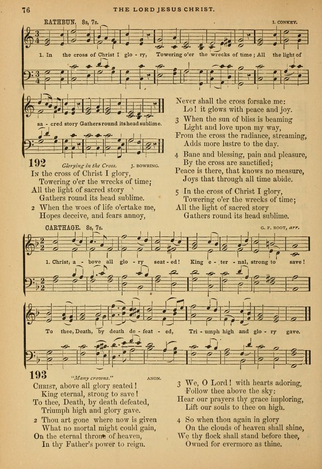 The Calvary Selection of Spiritual Songs: with music for use in social meetings. page 76