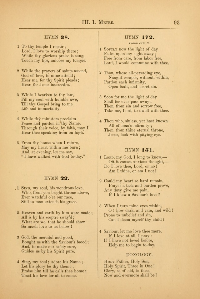 A Collection of Sacred Song: being an eclectic compilation for the use of churches, families and schools... (2nd ed.) page 100