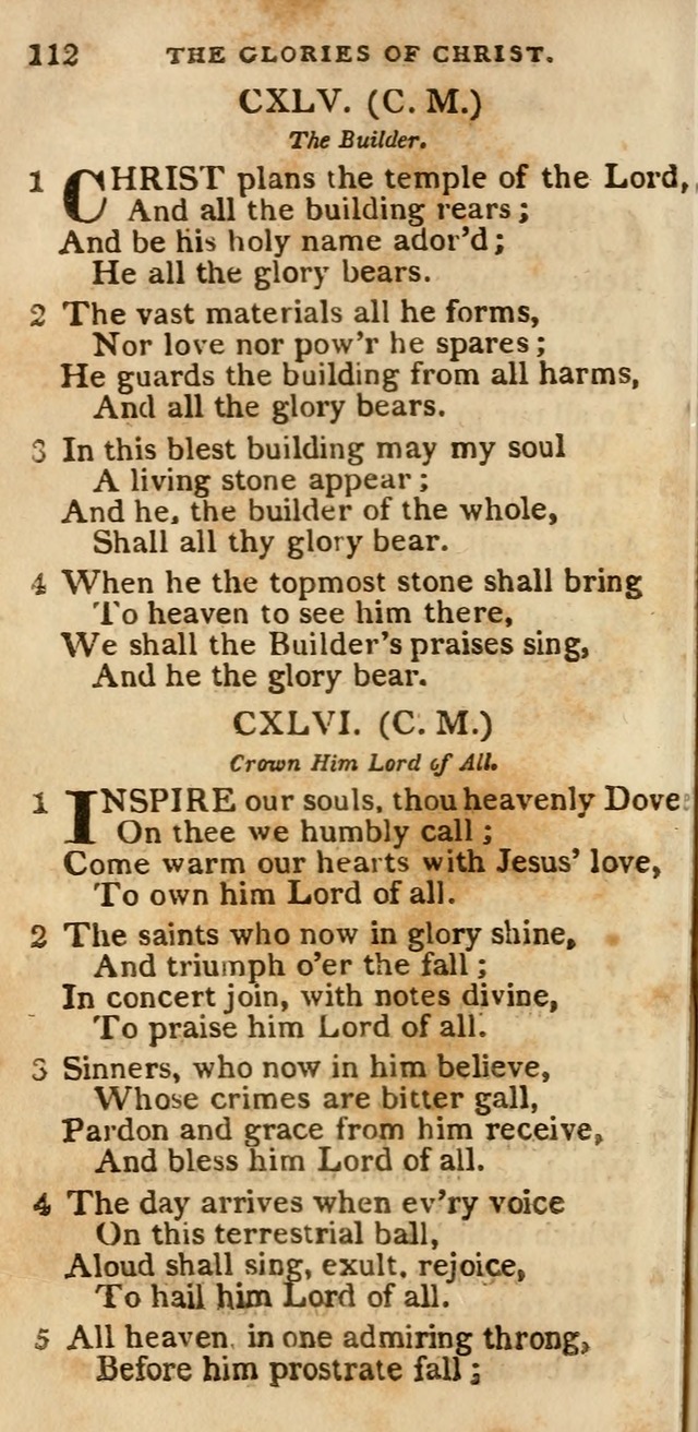 The Cluster of Spiritual Songs, Divine Hymns and Sacred Poems: being chiefly a collection (3rd ed. rev.) page 112
