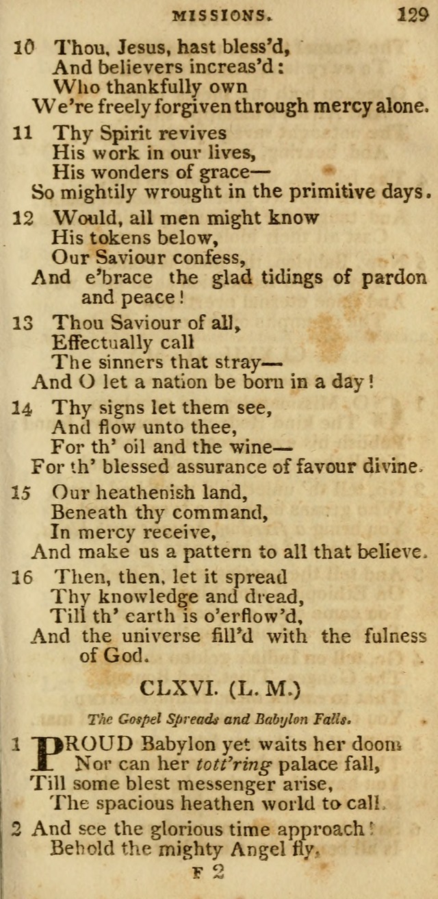 The Cluster of Spiritual Songs, Divine Hymns and Sacred Poems: being chiefly a collection (3rd ed. rev.) page 129