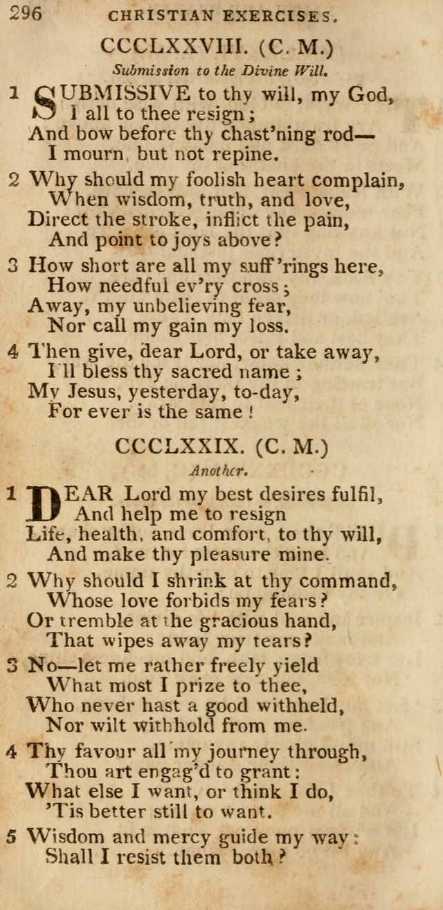 The Cluster of Spiritual Songs, Divine Hymns and Sacred Poems: being chiefly a collection (3rd ed. rev.) page 296