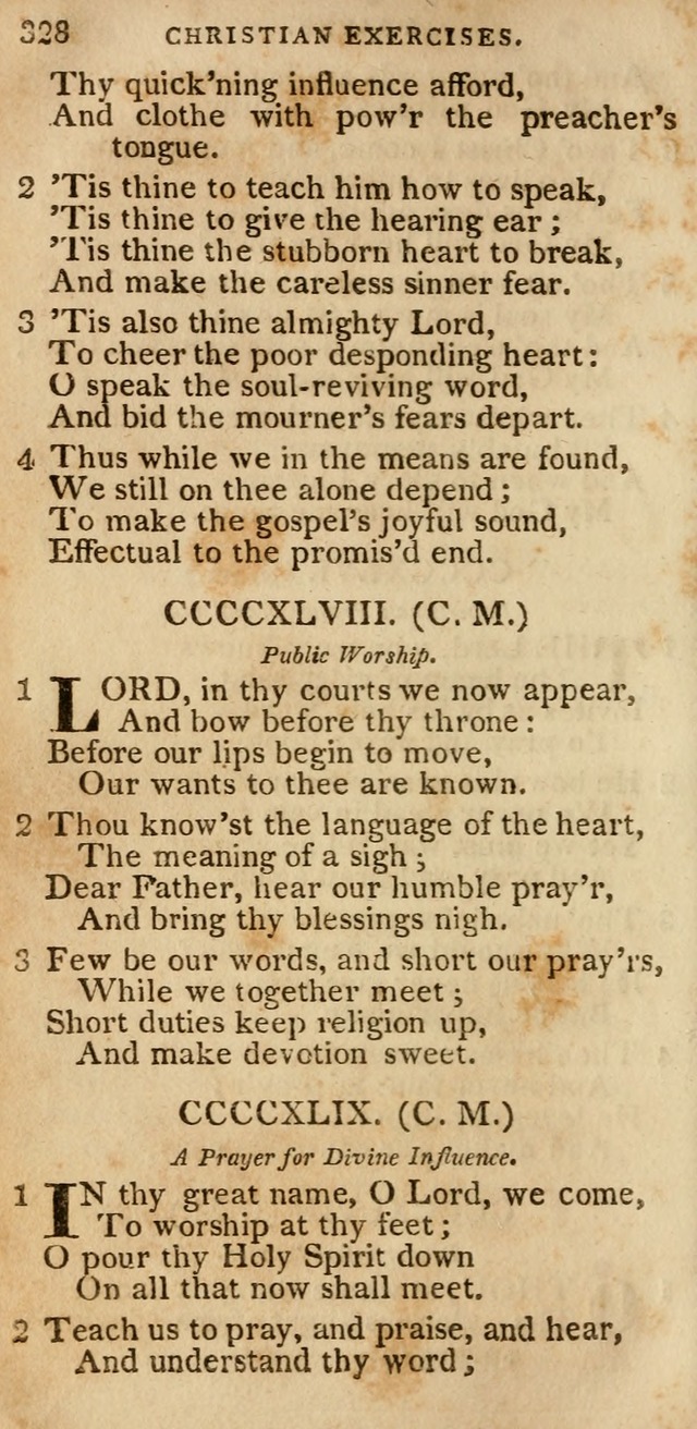 The Cluster of Spiritual Songs, Divine Hymns and Sacred Poems: being chiefly a collection (3rd ed. rev.) page 328