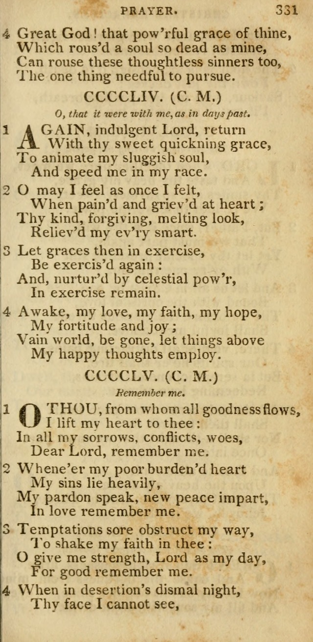 The Cluster of Spiritual Songs, Divine Hymns and Sacred Poems: being chiefly a collection (3rd ed. rev.) page 331