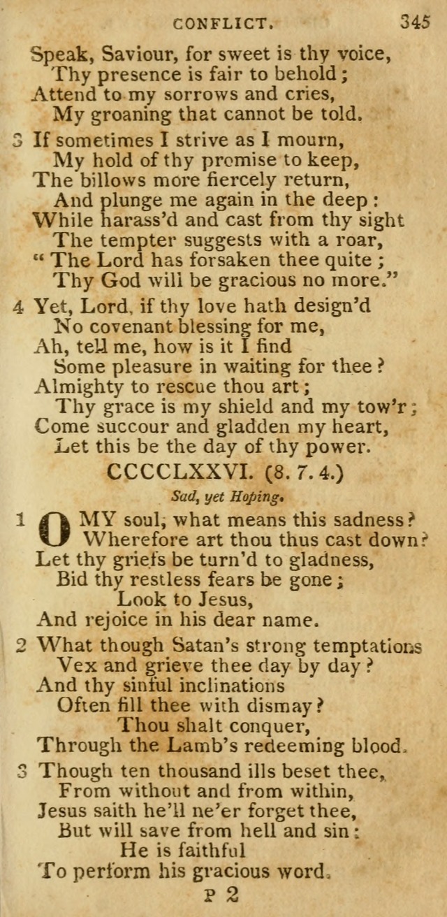 The Cluster of Spiritual Songs, Divine Hymns and Sacred Poems: being chiefly a collection (3rd ed. rev.) page 345