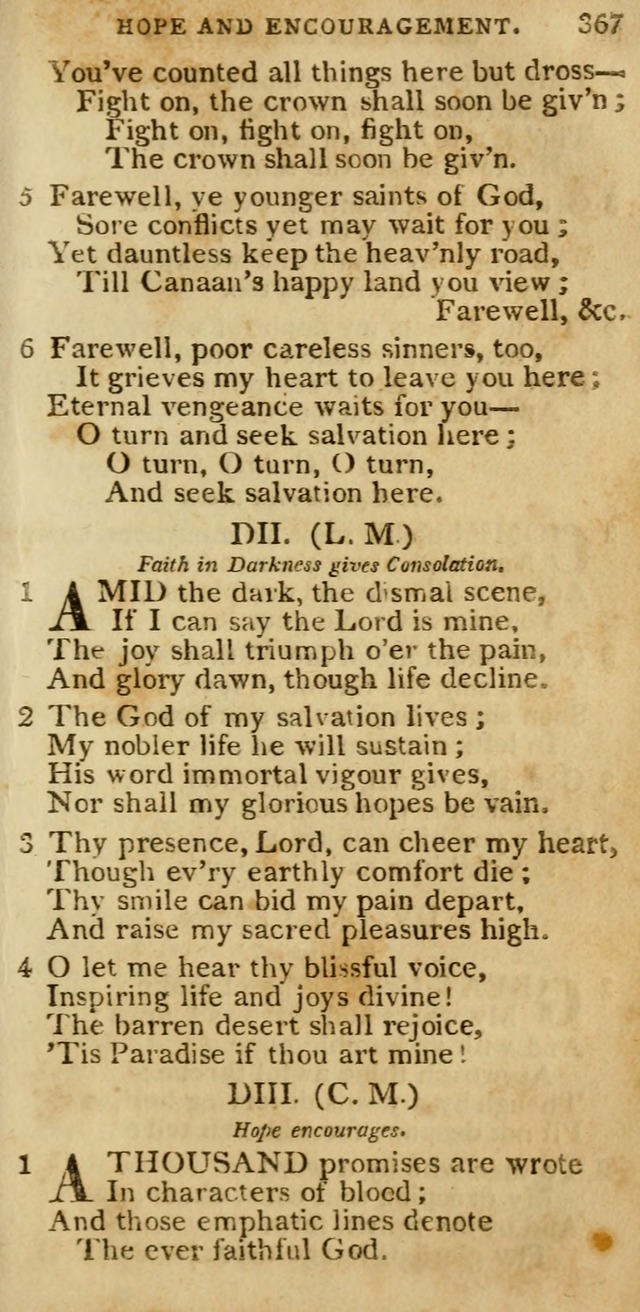 The Cluster of Spiritual Songs, Divine Hymns and Sacred Poems: being chiefly a collection (3rd ed. rev.) page 367
