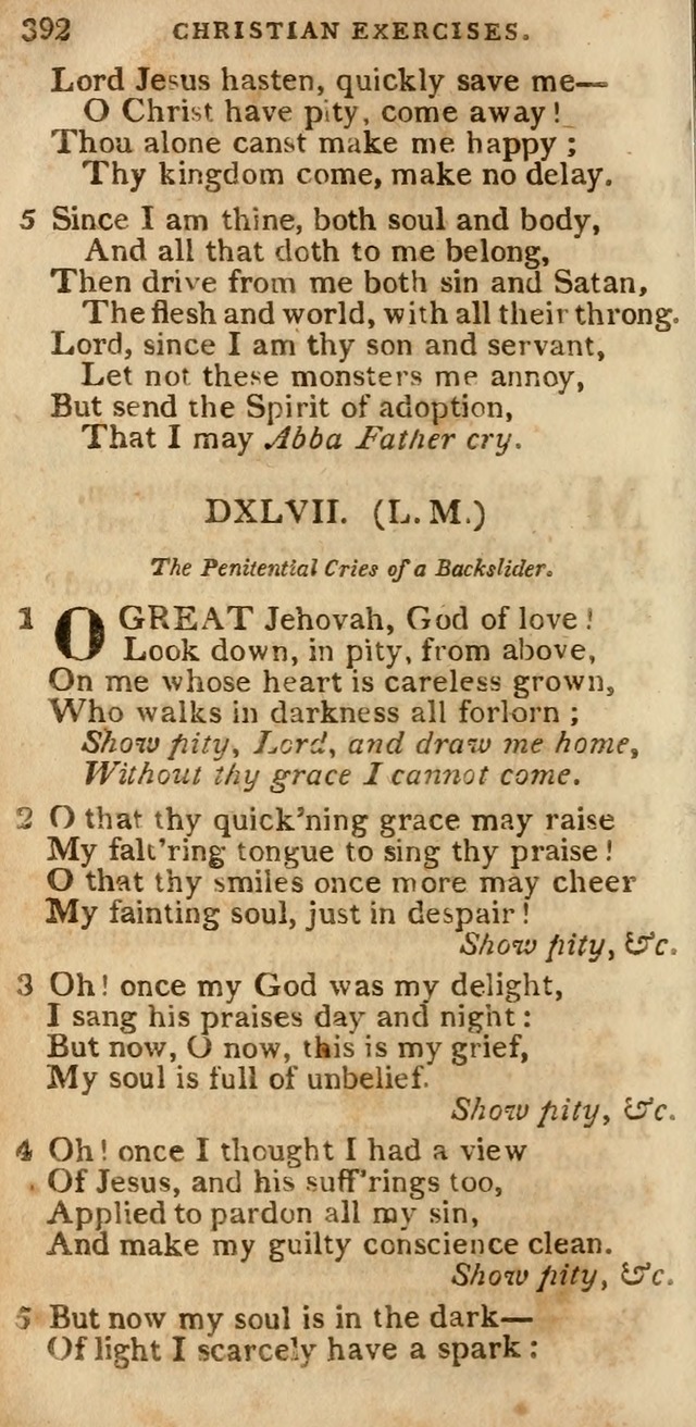 The Cluster of Spiritual Songs, Divine Hymns and Sacred Poems: being chiefly a collection (3rd ed. rev.) page 392