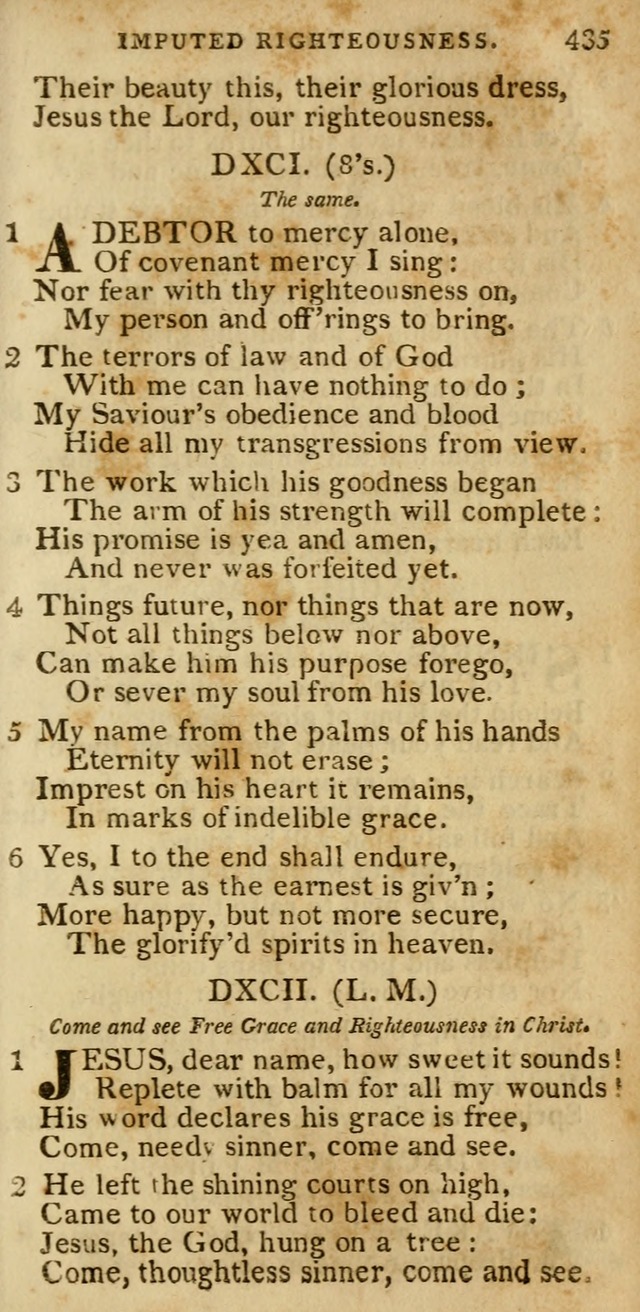 The Cluster of Spiritual Songs, Divine Hymns and Sacred Poems: being chiefly a collection (3rd ed. rev.) page 435