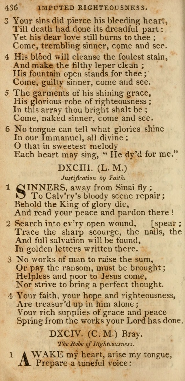 The Cluster of Spiritual Songs, Divine Hymns and Sacred Poems: being chiefly a collection (3rd ed. rev.) page 436