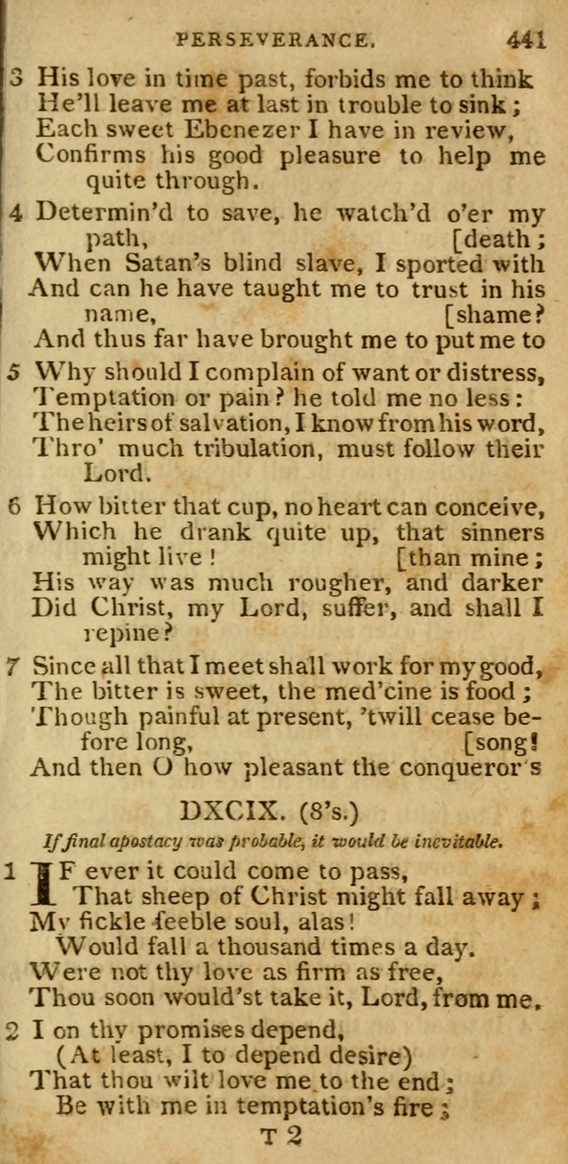 The Cluster of Spiritual Songs, Divine Hymns and Sacred Poems: being chiefly a collection (3rd ed. rev.) page 441