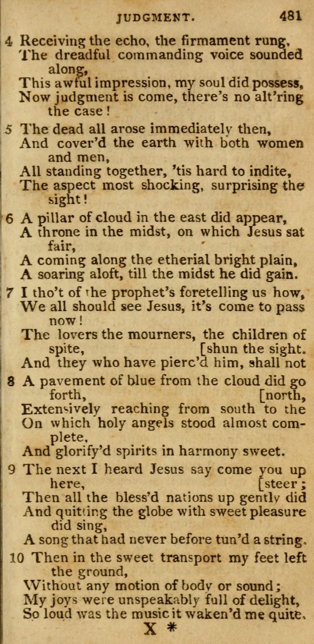 The Cluster of Spiritual Songs, Divine Hymns and Sacred Poems: being chiefly a collection (3rd ed. rev.) page 481