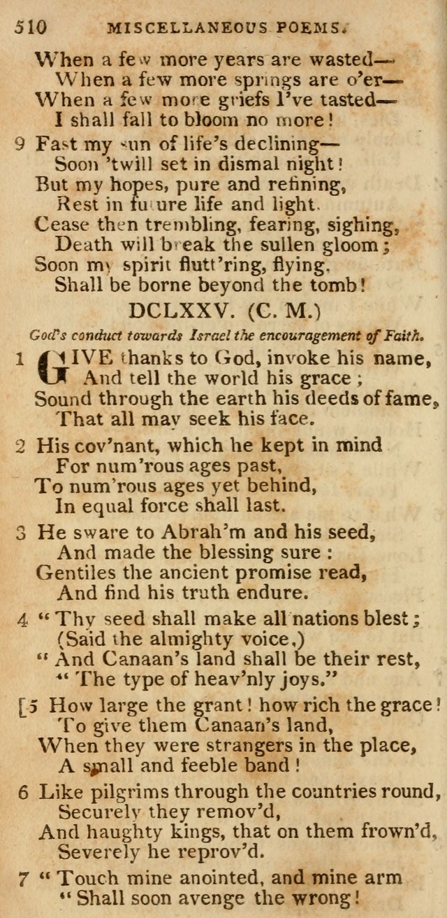 The Cluster of Spiritual Songs, Divine Hymns and Sacred Poems: being chiefly a collection (3rd ed. rev.) page 510