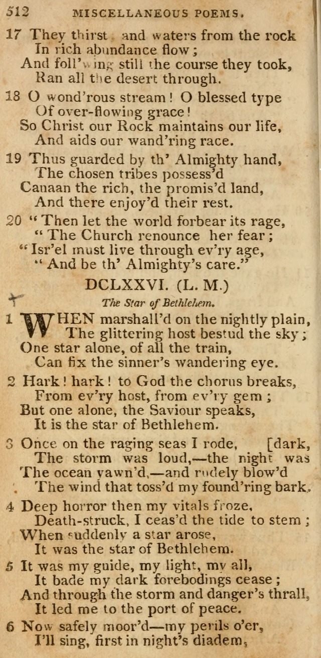 The Cluster of Spiritual Songs, Divine Hymns and Sacred Poems: being chiefly a collection (3rd ed. rev.) page 512