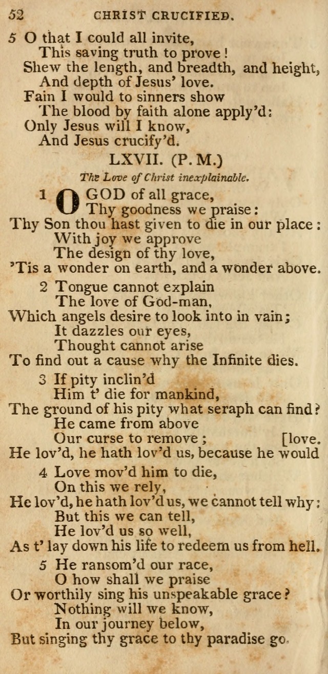 The Cluster of Spiritual Songs, Divine Hymns and Sacred Poems: being chiefly a collection (3rd ed. rev.) page 52