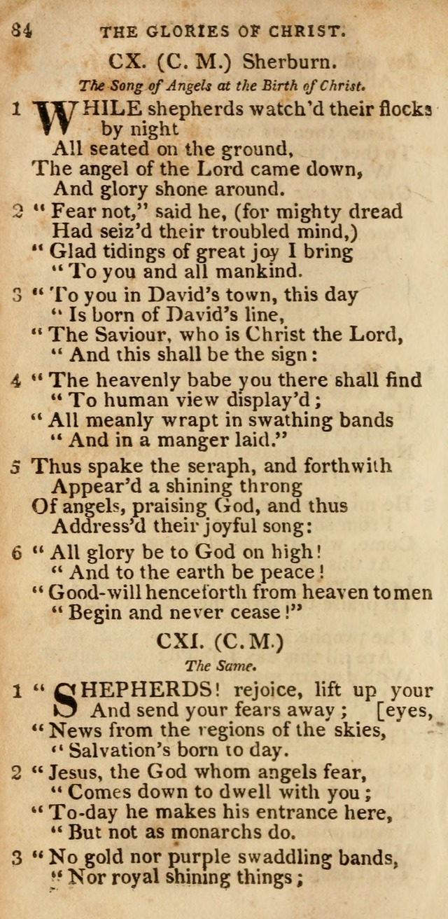 The Cluster of Spiritual Songs, Divine Hymns and Sacred Poems: being chiefly a collection (3rd ed. rev.) page 84