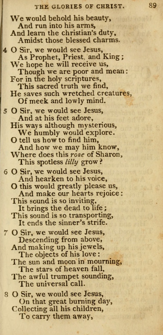 The Cluster of Spiritual Songs, Divine Hymns and Sacred Poems: being chiefly a collection (3rd ed. rev.) page 89