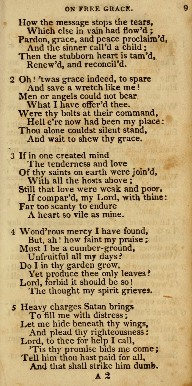 The Cluster of Spiritual Songs, Divine Hymns and Sacred Poems: being chiefly a collection (3rd ed. rev.) page 9