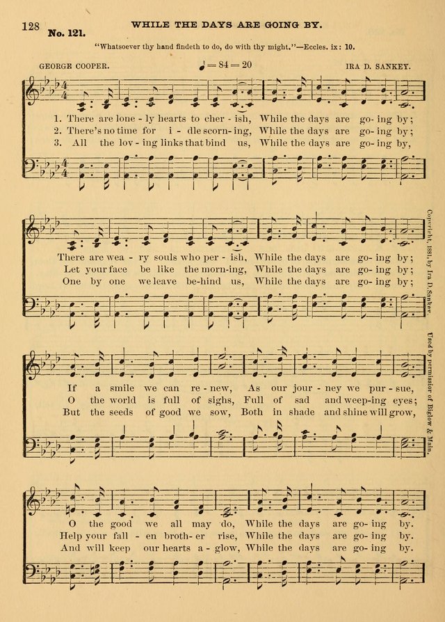 The Christian Sunday School Hymnal: a compilation of choice hymns and tunes for Sunday schools page 130