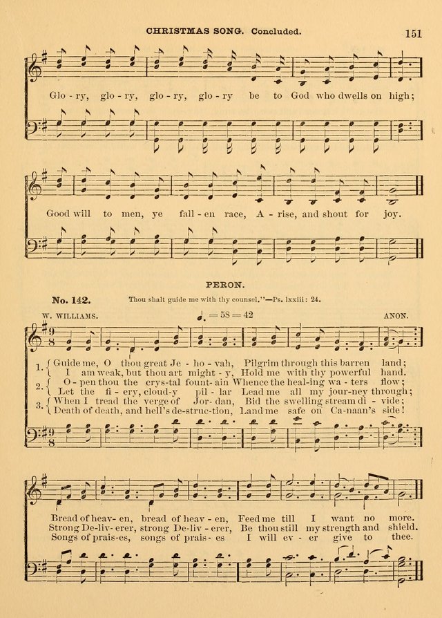 The Christian Sunday School Hymnal: a compilation of choice hymns and tunes for Sunday schools page 155