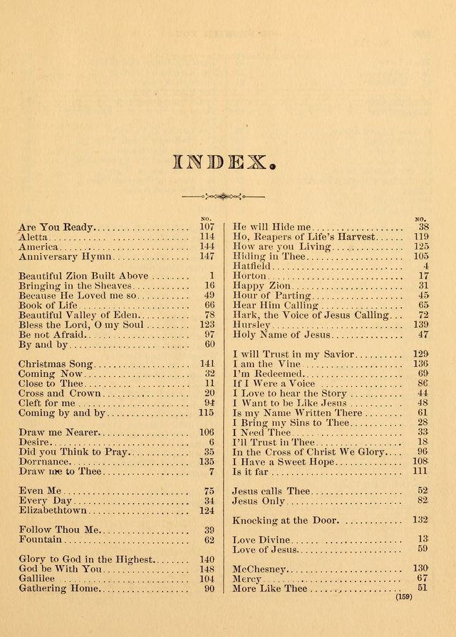 The Christian Sunday School Hymnal: a compilation of choice hymns and tunes for Sunday schools page 163