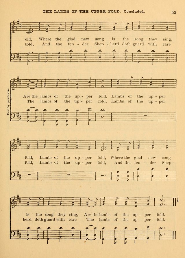 The Christian Sunday School Hymnal: a compilation of choice hymns and tunes for Sunday schools page 53