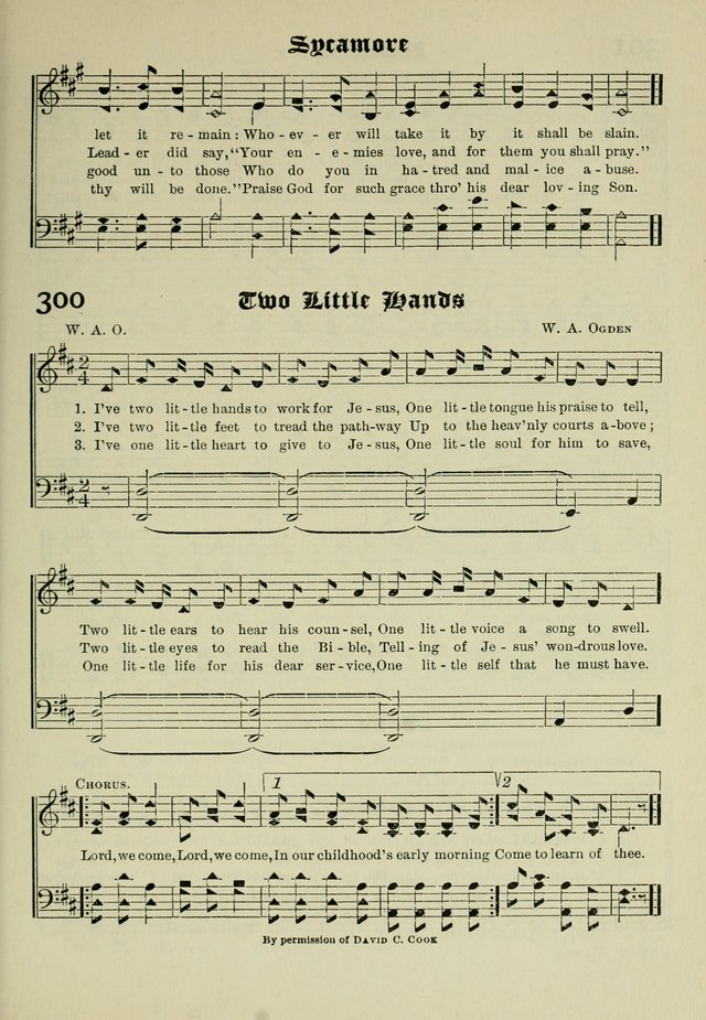 Church and Sunday School Hymnal with Supplement: a Collection of Hymns and Sacred Songs ... [with Deutscher Anhang] page 209