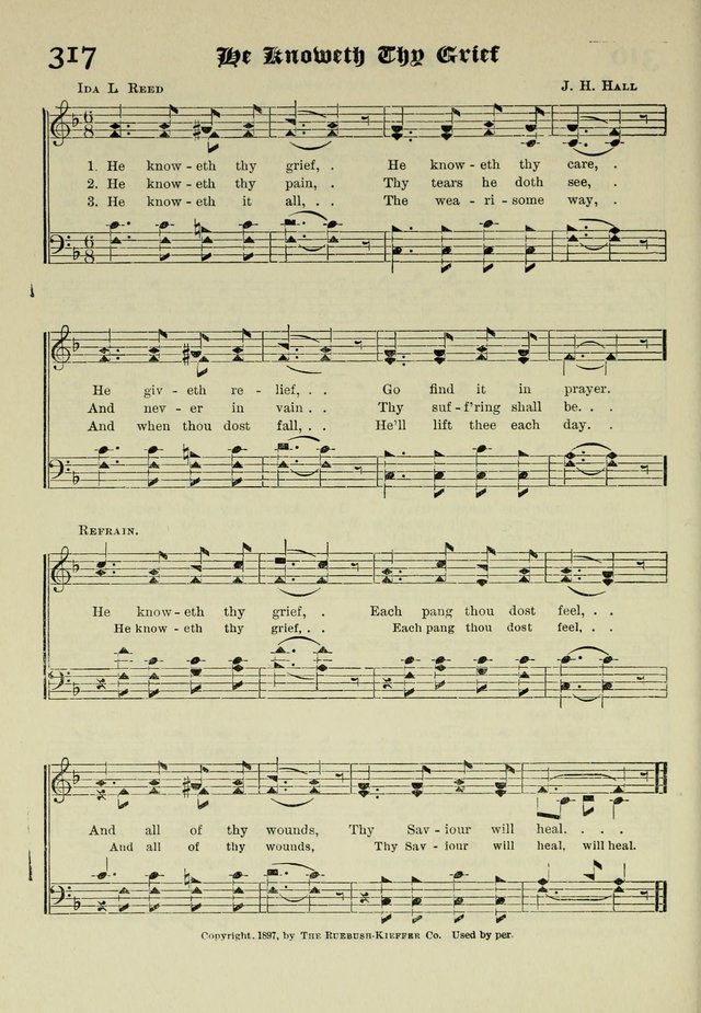 Church and Sunday School Hymnal with Supplement: a Collection of Hymns and Sacred Songs ... [with Deutscher Anhang] page 220