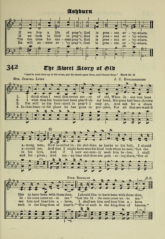 Church and Sunday School Hymnal with Supplement: a Collection of Hymns and Sacred Songs ... [with Deutscher Anhang] page 241