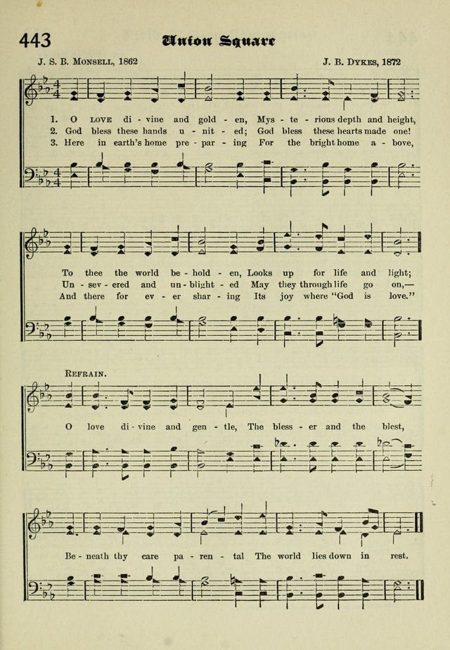 Church and Sunday School Hymnal with Supplement: a Collection of Hymns and Sacred Songs ... [with Deutscher Anhang] page 325