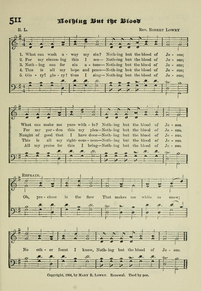 Church and Sunday School Hymnal with Supplement: a Collection of Hymns and Sacred Songs ... [with Deutscher Anhang] page 387