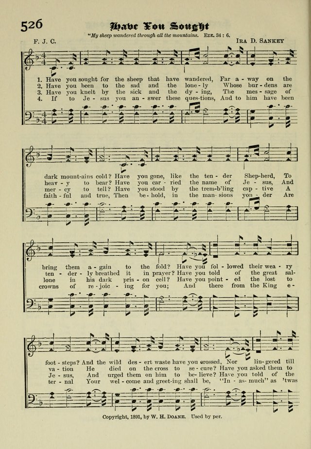 Church and Sunday School Hymnal with Supplement: a Collection of Hymns and Sacred Songs ... [with Deutscher Anhang] page 402