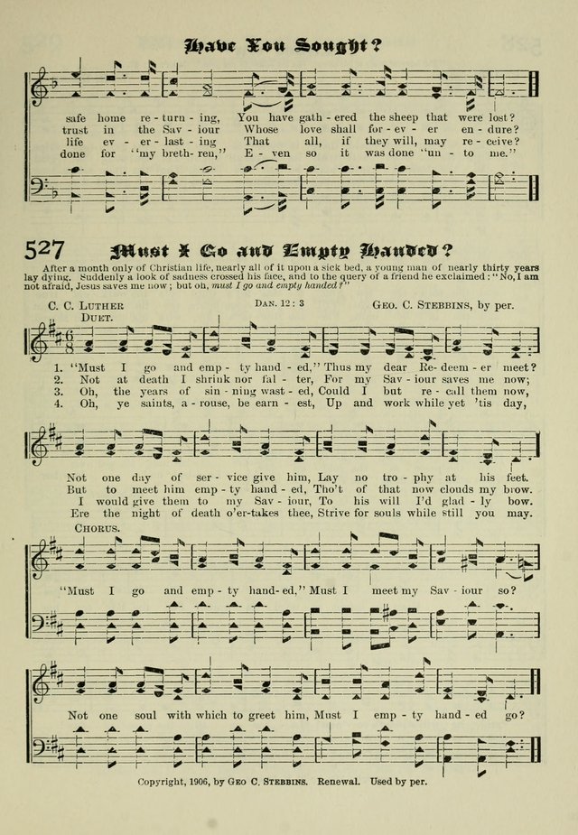 Church and Sunday School Hymnal with Supplement: a Collection of Hymns and Sacred Songs ... [with Deutscher Anhang] page 403