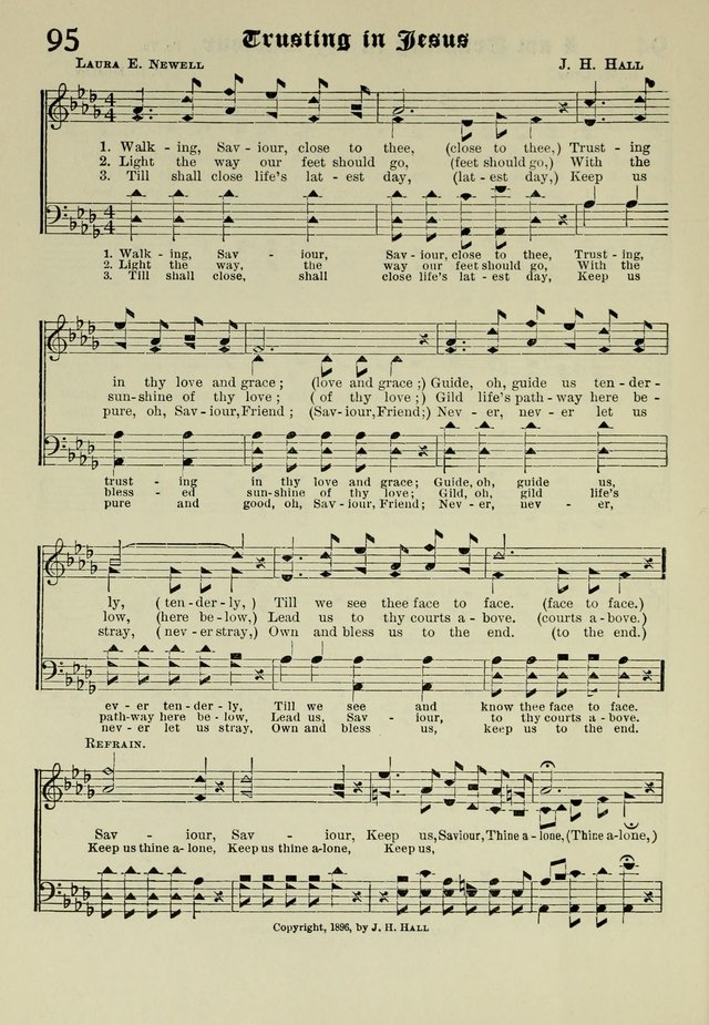 Church and Sunday School Hymnal with Supplement: a Collection of Hymns and Sacred Songs ... [with Deutscher Anhang] page 58