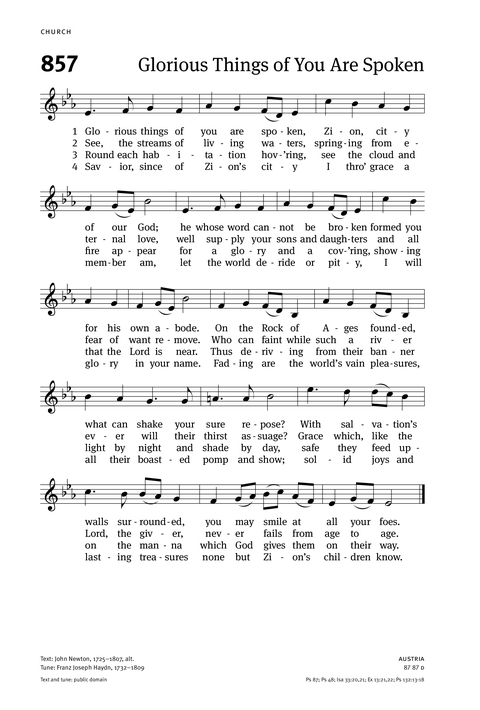 Christian Worship: Hymnal page 896