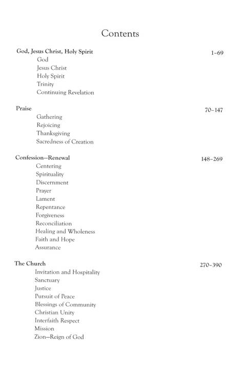 Community of Christ Sings page xiv