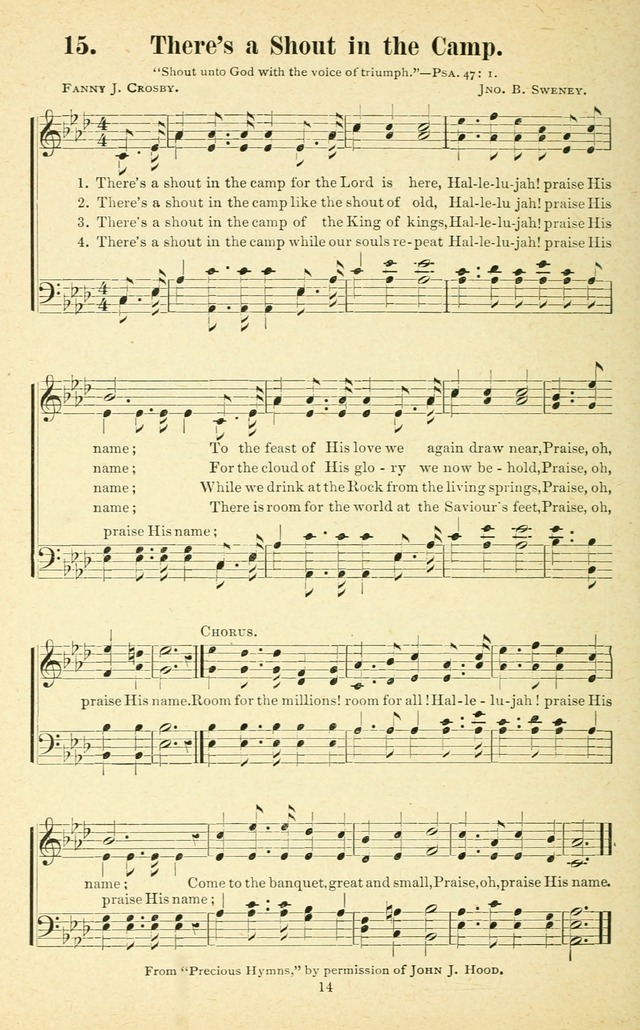 Carols of Praise: a choice collection of new gospel songs prepared especially for evangelistic services page 15