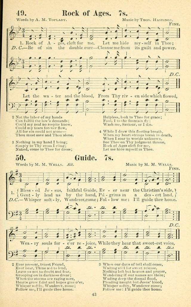 Carols of Praise: a choice collection of new gospel songs prepared especially for evangelistic services page 44