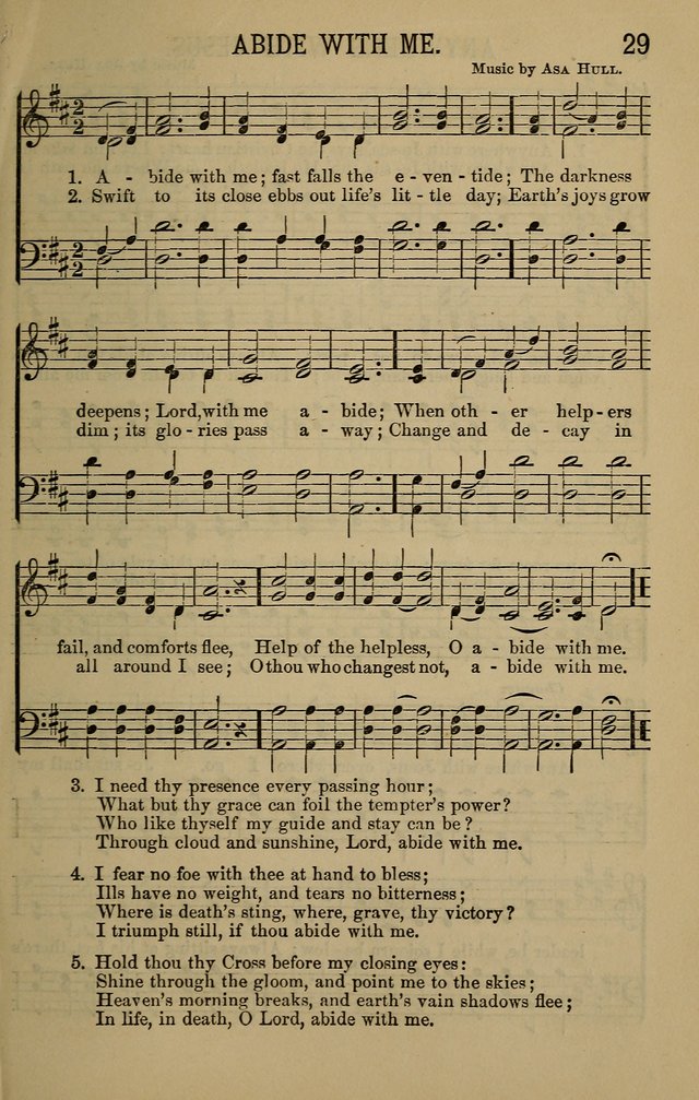 The Devotional Chimes: a choice collection of new and standard hymns and tunes, adapted to all occasions of social worship, family devotions, and congregational singing page 29
