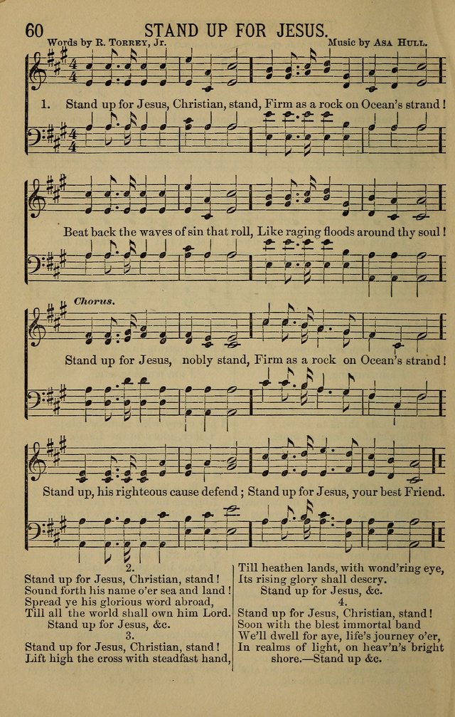 The Devotional Chimes: a choice collection of new and standard hymns and tunes, adapted to all occasions of social worship, family devotions, and congregational singing page 60
