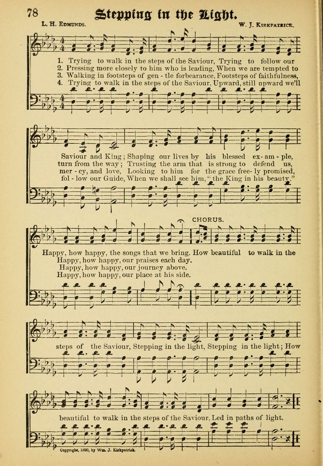 Dew Drops: comprising new songs, hymns, etc. for young singers page 76