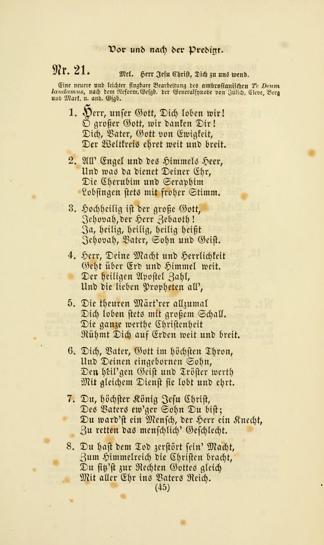 Deutsches Gesang- und Choralbuch: eine Auswahl geistlicher Lieder ... Neue, verbesserte und verhmehrte Aufl. page 42